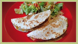 quesadillas